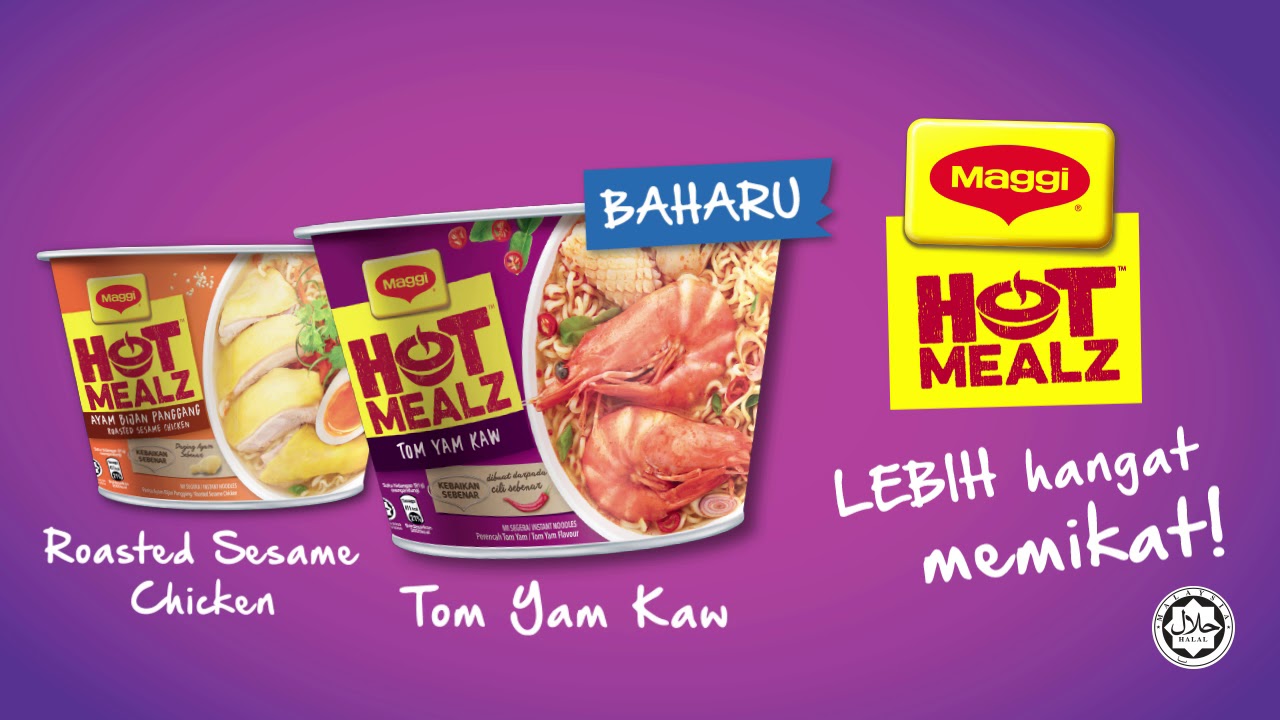 MAGGI® Hot Mealz Baharu - 6Sec - YouTube