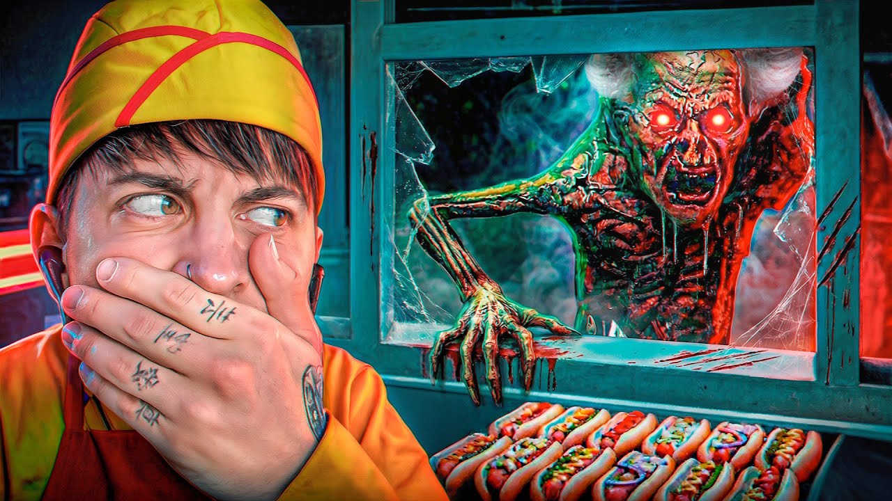 NO VENDAS COMIDA DE NOCHE EN SHAWARMA KIOSK (roblox)