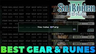 SUIKODEN III | Best Gear & Runes