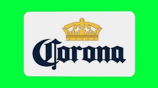 Corona Green Screen Logo Loop Chroma Animation