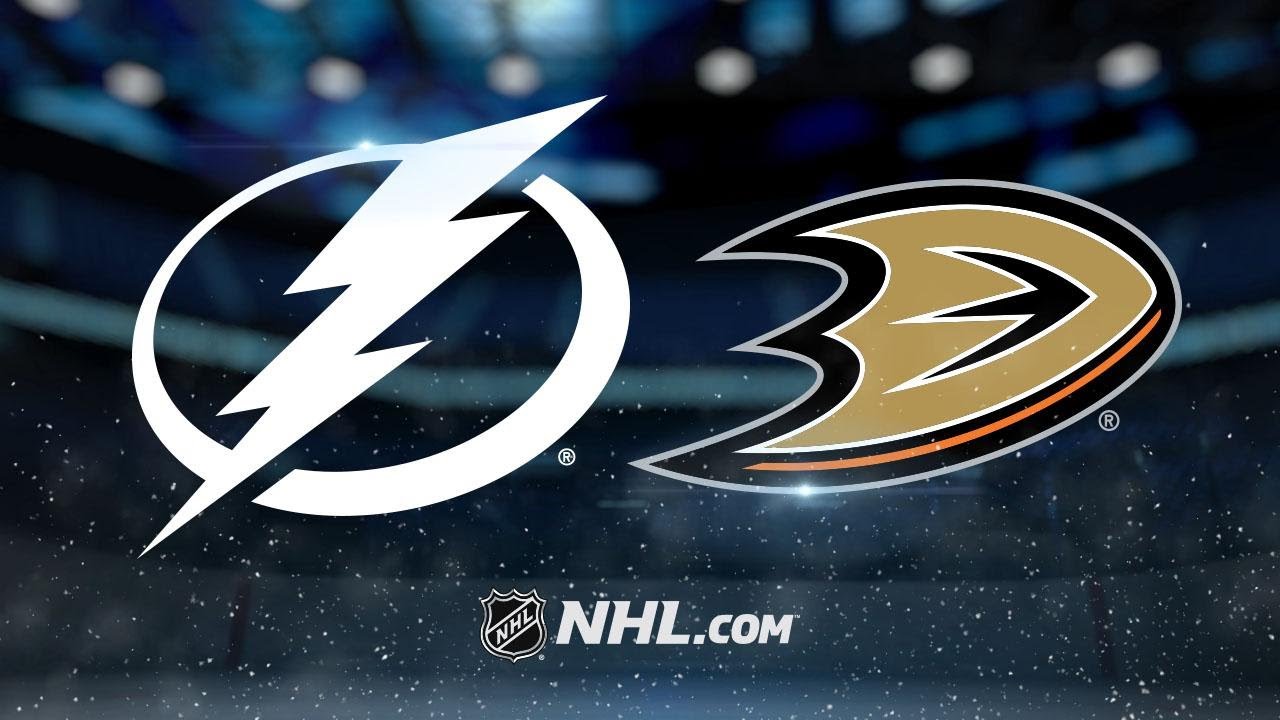 Lightning edge Ducks for sixth straight road win YouTube