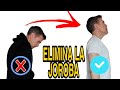 RUTINA de ejercicios para ELIMINAR la JOROBA 🐪 #SHORTS