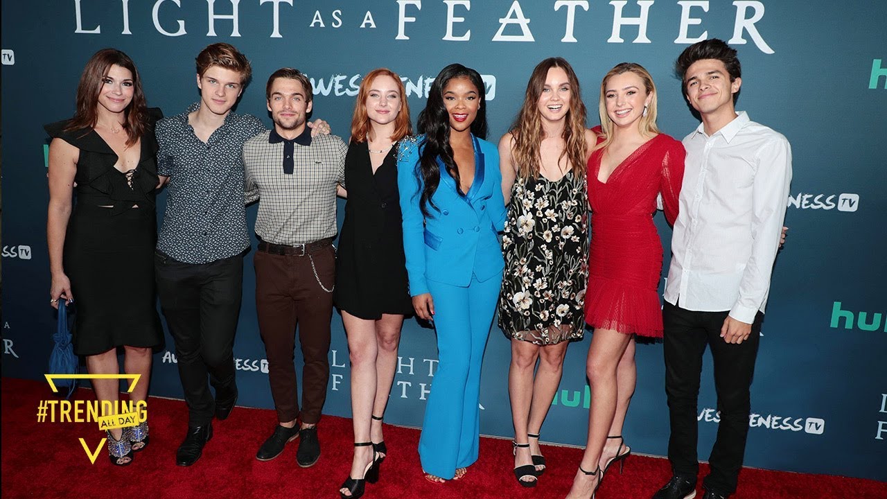 Light As A Feather' Premiere w/ Peyton List, Ajiona Alexus & More // Only  On Trending All Day - YouTube
