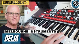 SUPERBOOTH 2024: Melbourne Instruments  Delia Synthesizer