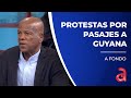 Cubanos protestan por precios desorbitantes de pasajes para viajes a Guyana