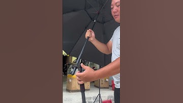 Cách dùng thân ô xoay 360 | ô dù câu cá khớp công thái học xoay 360 #câu #dungcucauca #mkfishing