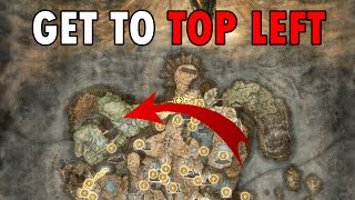 Elden Ring DLC - How to get to the TOP LEFT OF THE MAP