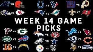 Week 14 NFL Game Picks | NFL