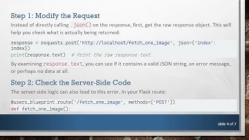 Resolving JSONDecodeError in Python Requests
