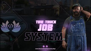 Fivem - Karma Developments Tow Truck Job System [QBCore/ESX]