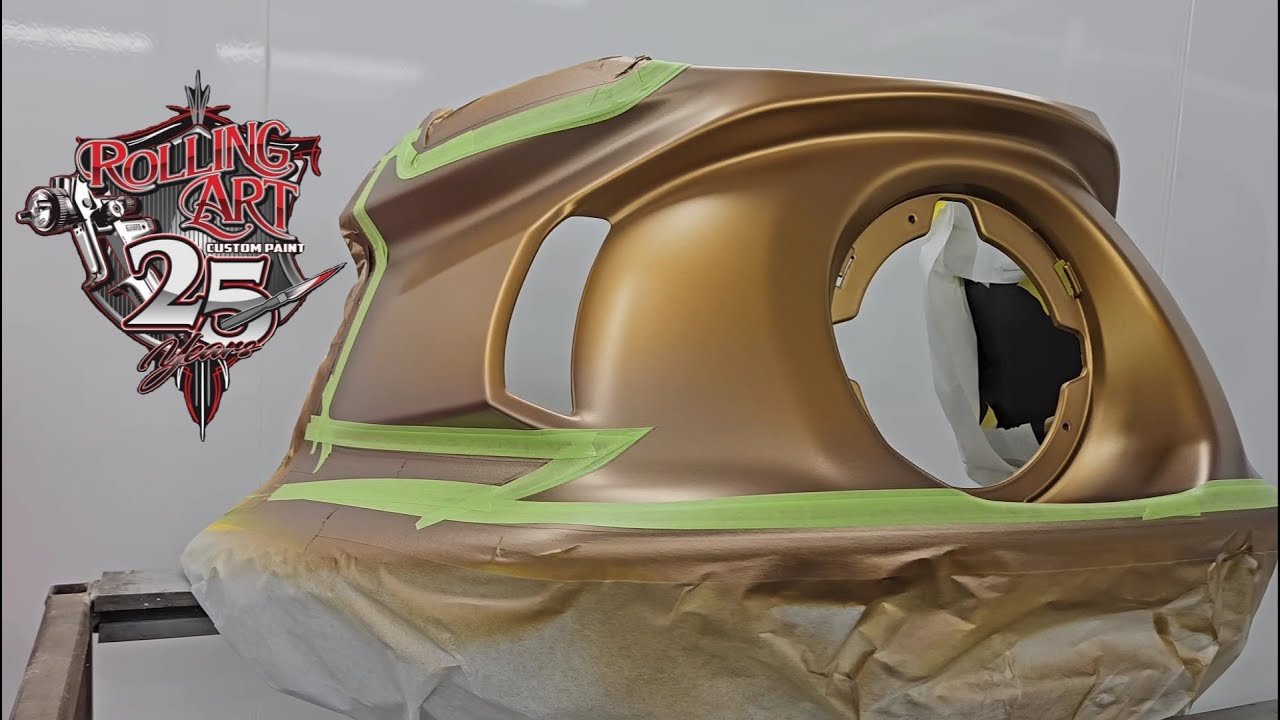 Rolling Art Custom Paint - What's Brian up to? A new "Harley-Davidson" Low Rider ST design perhaps?