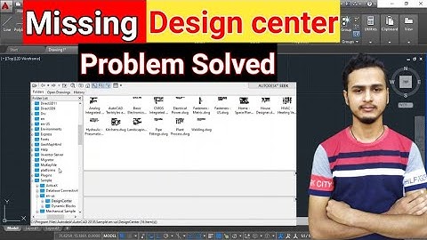 How to find Hidden Design Center? | Design Center Missing Problem Solved |