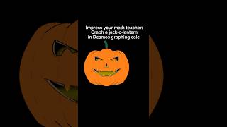 Graph a pumpkin! Plenty of time to learn before Halloween #art #math #artist