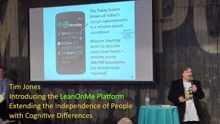 LeanOnMe Pitch Live at Disability Cocoon screenshot 2