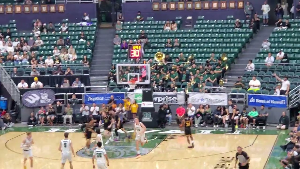 Harry Rouhliadeff Crowded Layup!