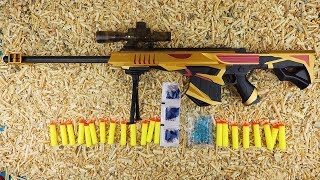 Epic Chinese Scope Toy Rifle Unboxing! High‑Power Gel Blaster & Precision Test