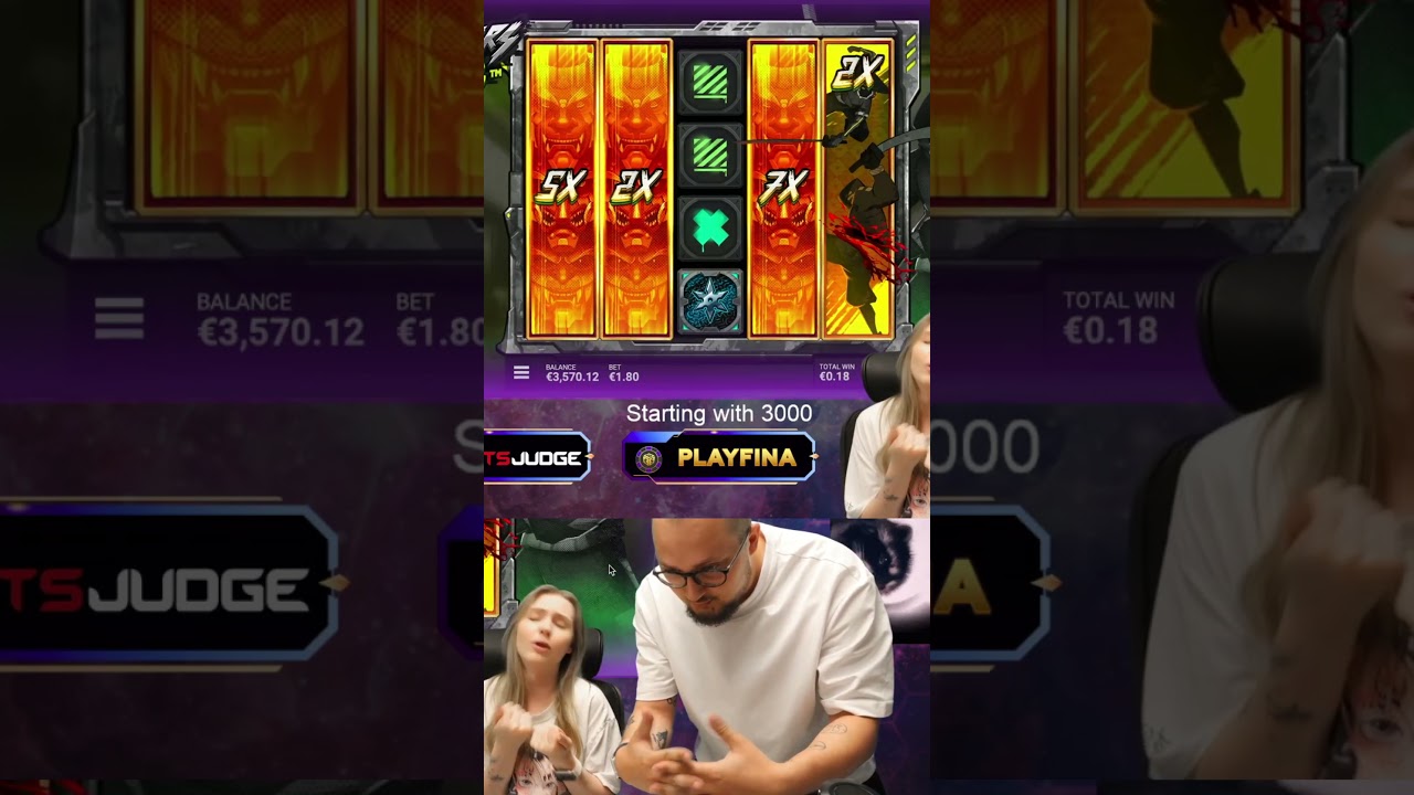 Slayers Inc by Hacksaw Gaming | Slotsjudge Stream 🔥