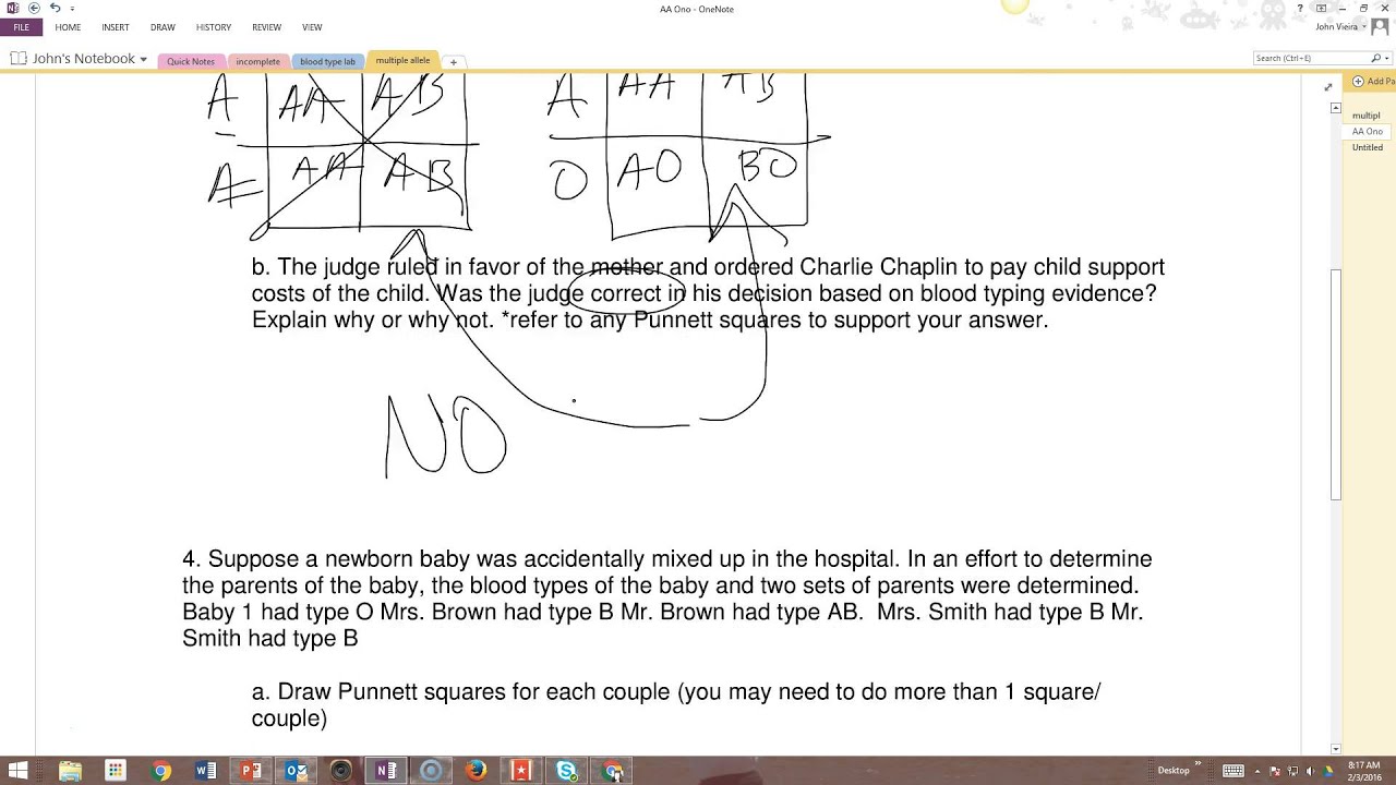 Answers - Multiple Alleles - YouTube