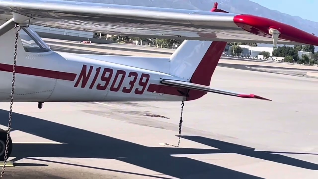 Cable Airport in Upland  California (where you can Learn how to fly a private plane ✈️ )