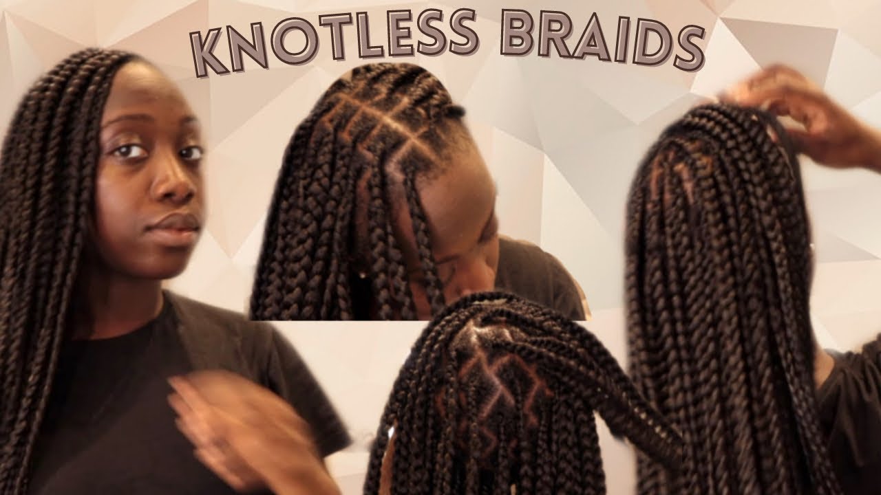 como fiz as minhas trancas soltas ‘knotless braids’ sozinha em casa