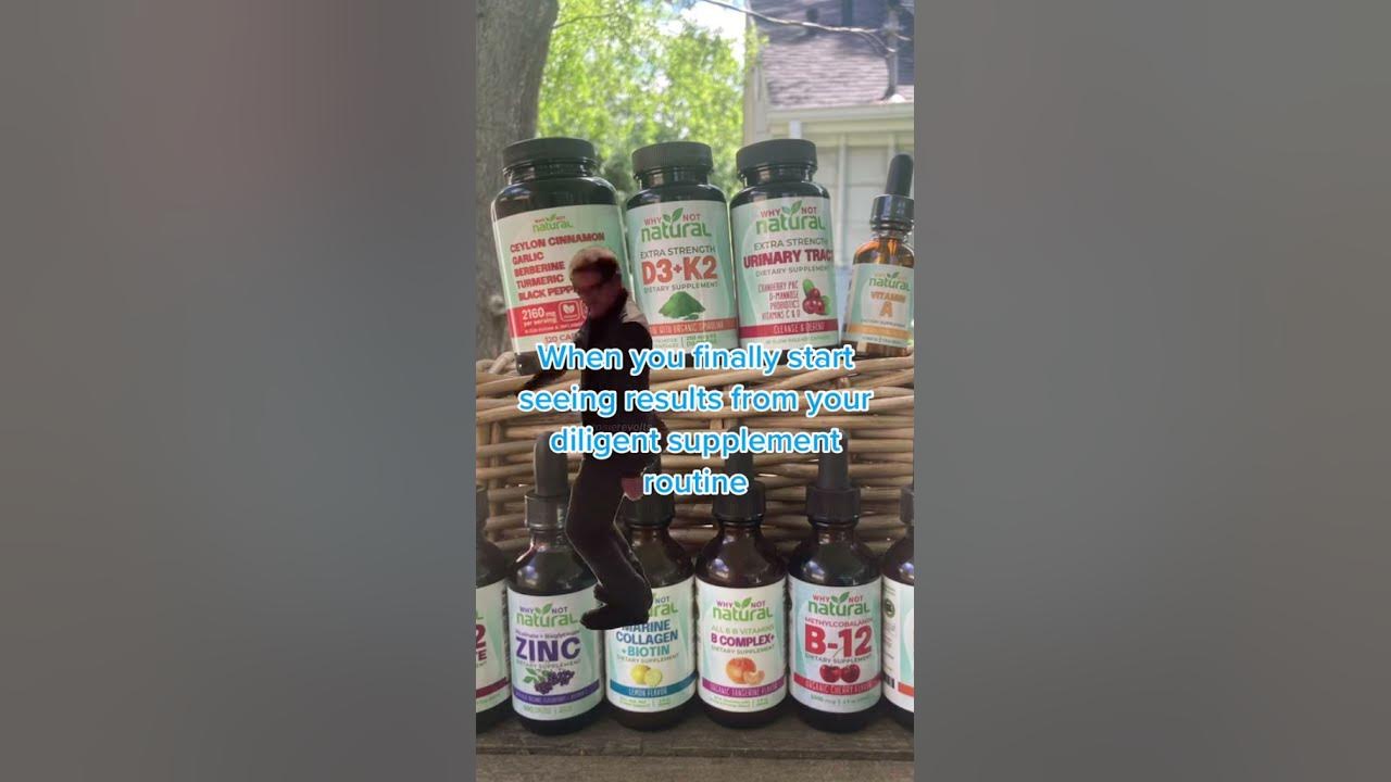 When the supplements actually work YouTube
