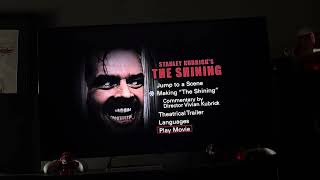 Review of The 2001 DVD Opening of The Shining
