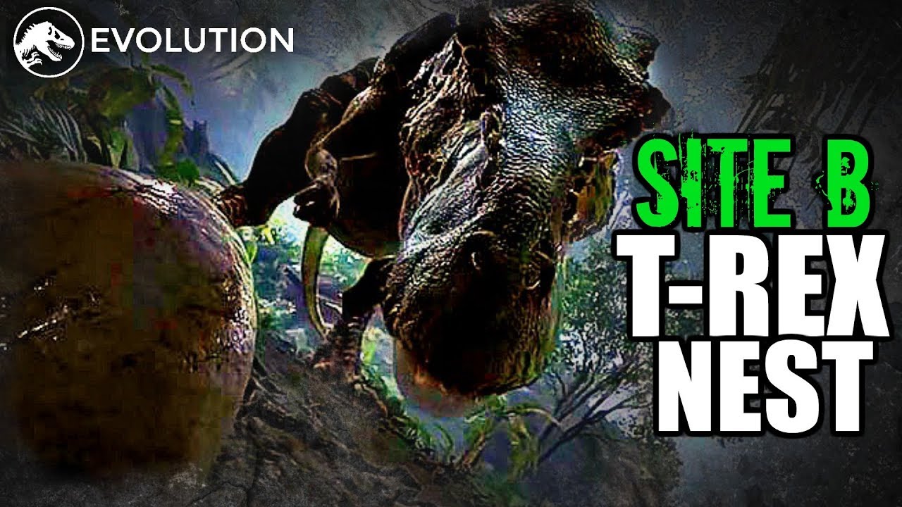 T REX NEST! SITE B RECREATION! SPINO NEST, GAME TRAIL! (Jurassic