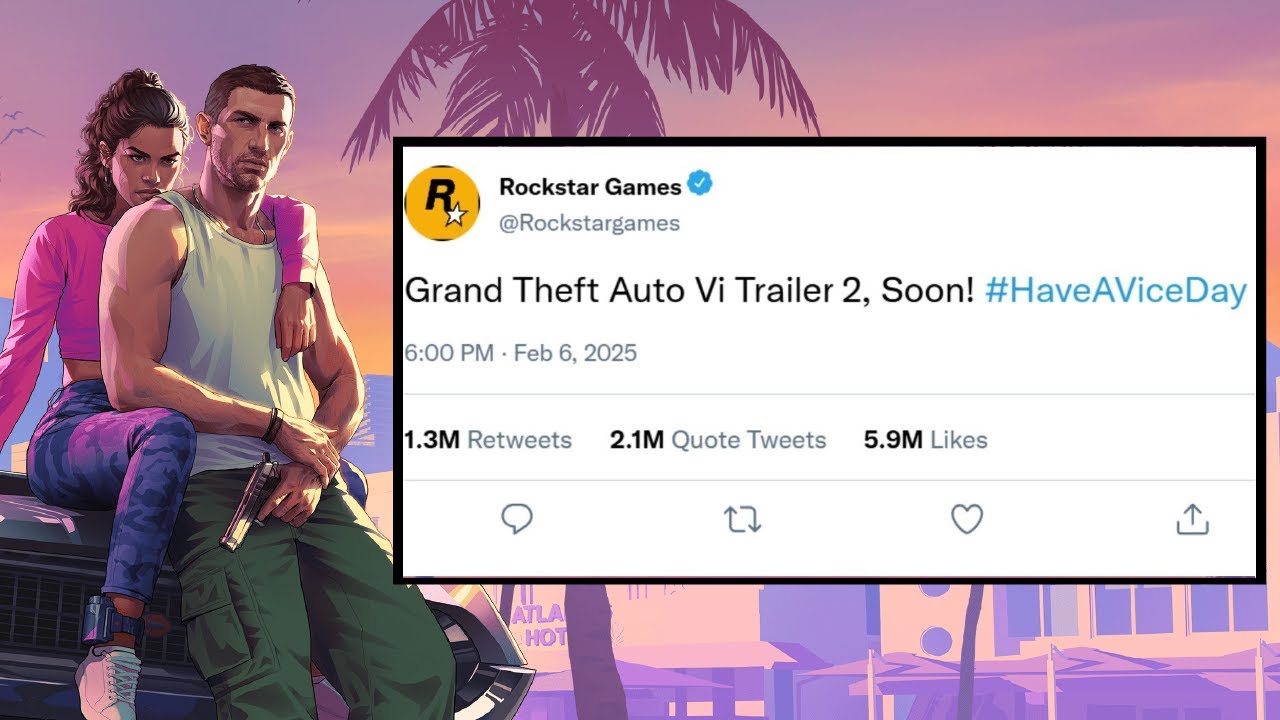 Rockstar Confirms GTA 6 2025 Release Date & Trailer 2 Soon | GTA 6 trailer 2