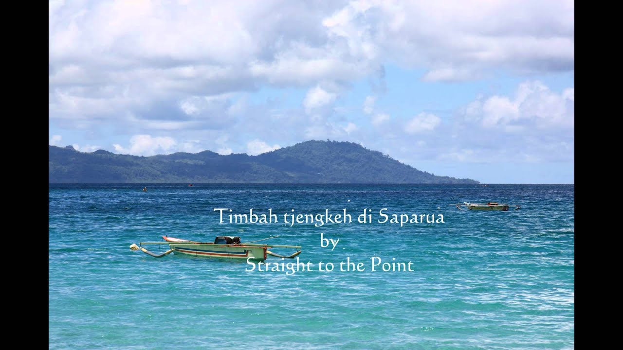 Timbang tjengkeh di Saparua.