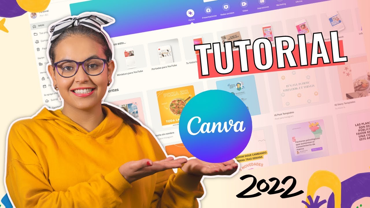 Tutorial canva para principiantes 2022 empieza a dise ar ya youtube