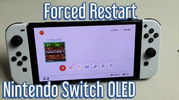 Nintendo Switch OLED: How to Force a Restart (Can't Restart Normal Way?)