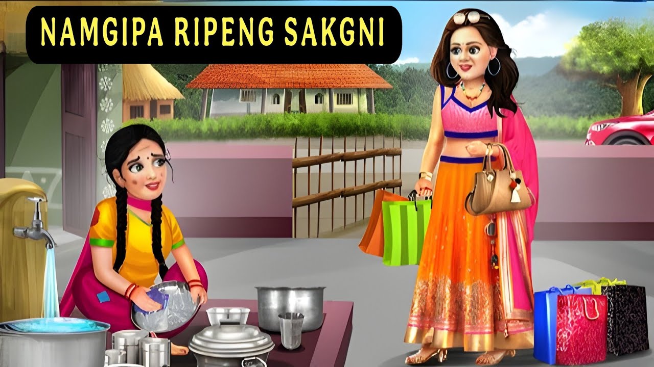 Namgipa ripeng sakgni || Garo cartoon golpo film 2025