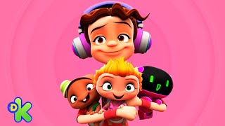 Dolores y sus ocurrentes ideas para divertir a los bebés | Mini Beat Power Rockers | Discovery Kids