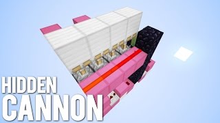 Minecraft: The Hidden TNT Cannon! [Secret Weapon!]