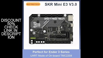 BIGTREETECH BTT SKR Mini E3 V3.0 Motherboard With TMC2209 UART VS SKR 2 3D Printer Mainboard for End