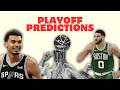 my playoff bracket is NOT what you'd expect