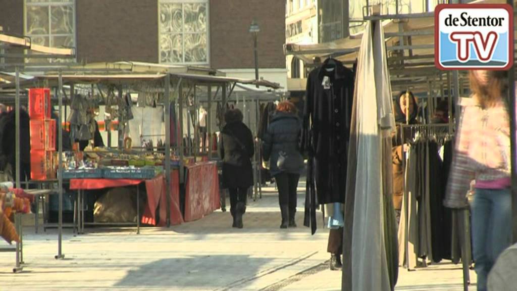 Rustige maandagmarkt in Apeldoorn