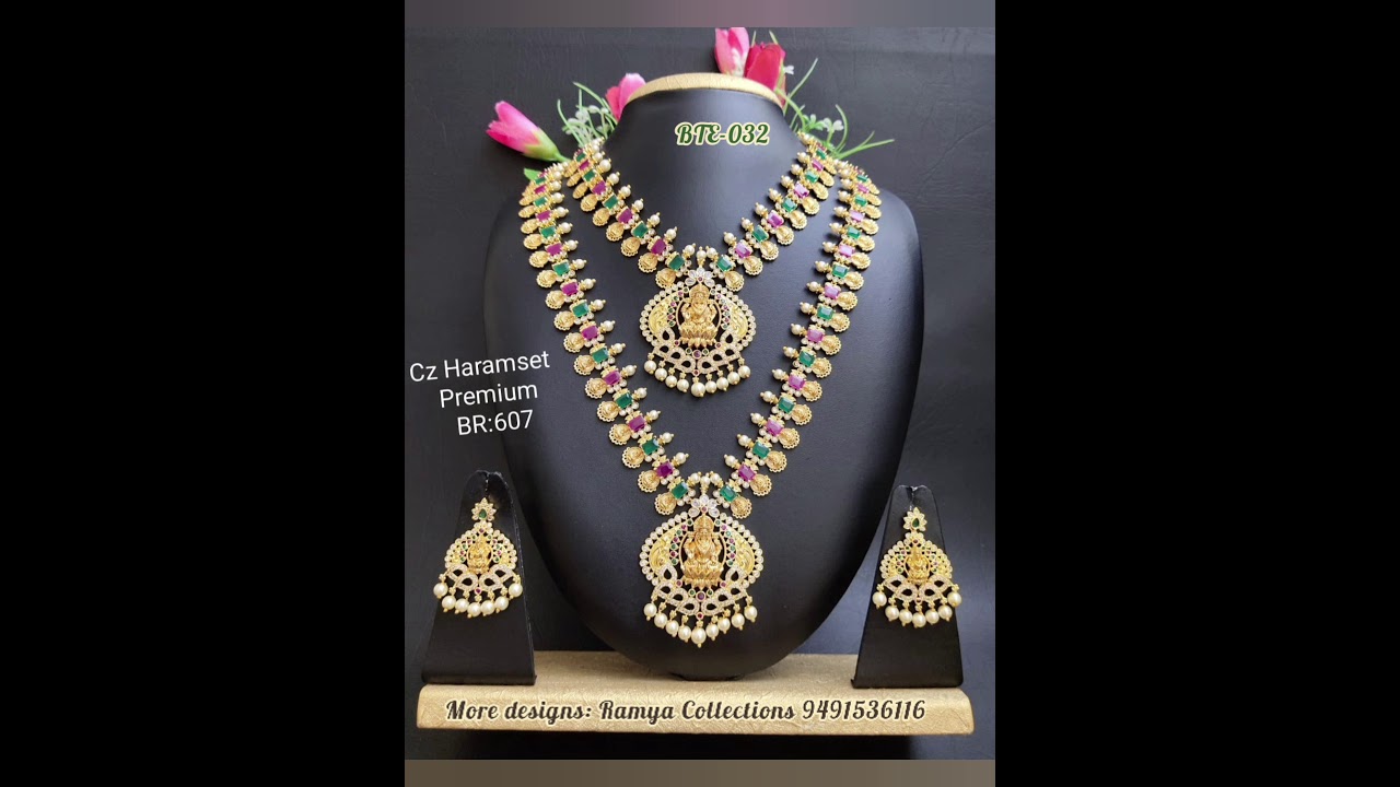 BTE032) New arivals of one gram gold jewellery / Ornaments for sale