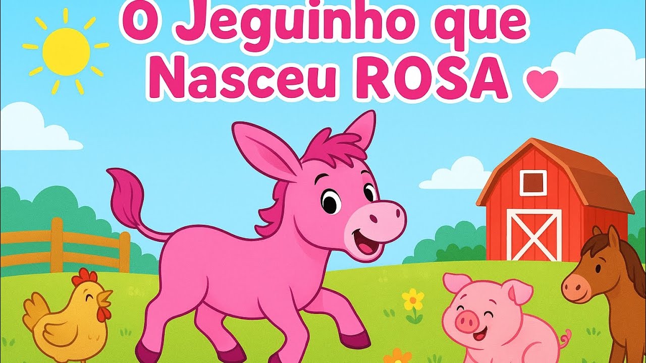 O Jeguinho Rosa — Uma Aventura Encantada na Fazenda do Tio Jack 🐴