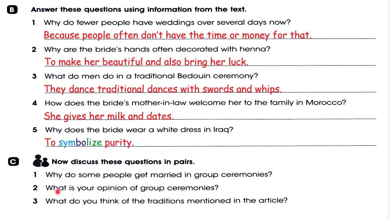 حل صفحة 84 و 85 نشاط انكليزي رابع اعدادي 2024