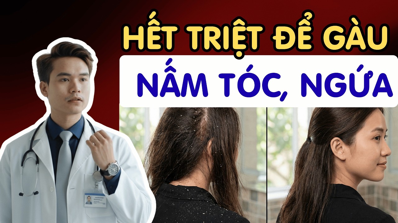 Как полностью избавиться от перхоти, грибковых инфекций и зуда кожи головы | Доктор Фам Туан