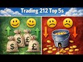 Trading 212 Investment Portfolio Top 5 Performers and Fallers Jan 2026