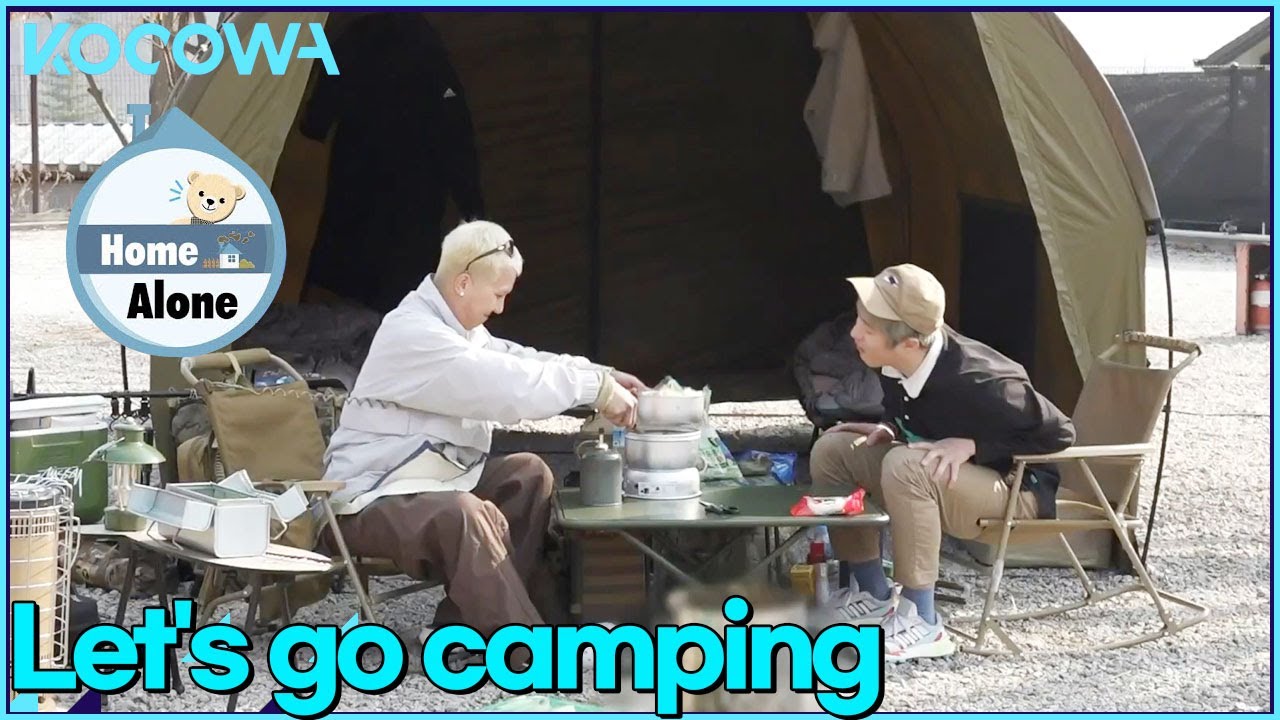 MINO and Kian84's healing camping trip l Home Alone Ep 438 [ENG SUB]