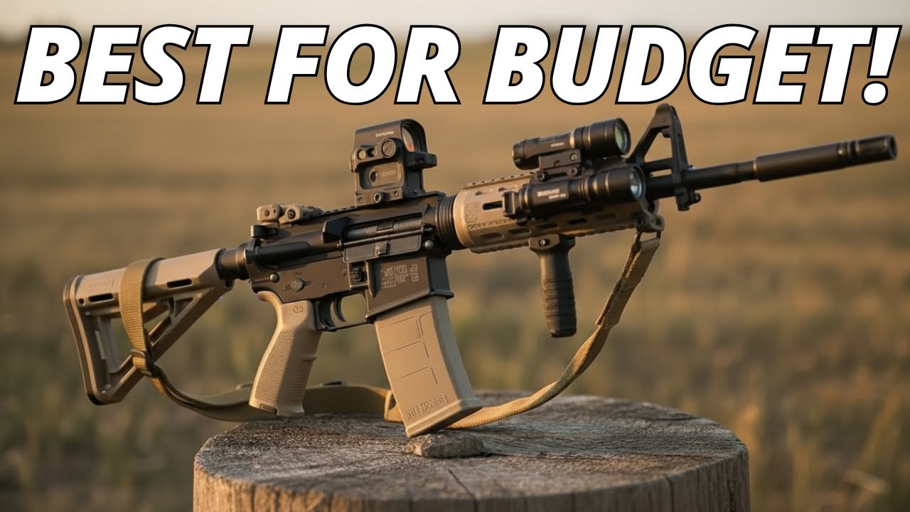 Лучшие доступные винтовки AR 15 в 2025 году!