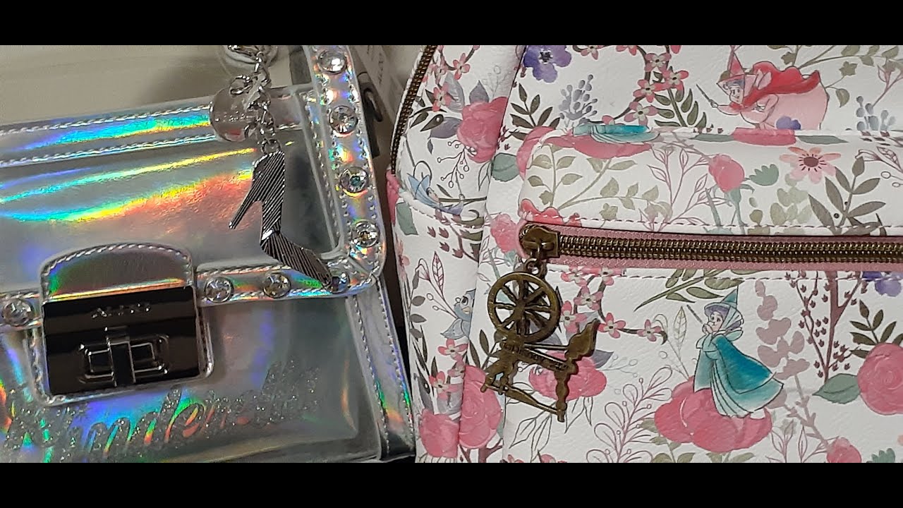 DISNEY PRINCESS COLLECTABLE HANDBAG & LOUNGEFLY REVIEW CINDERELLA