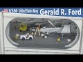 U.S. Navy CVN-78 USS Gerald R. Ford 1/350 Part 27 Final Assembly