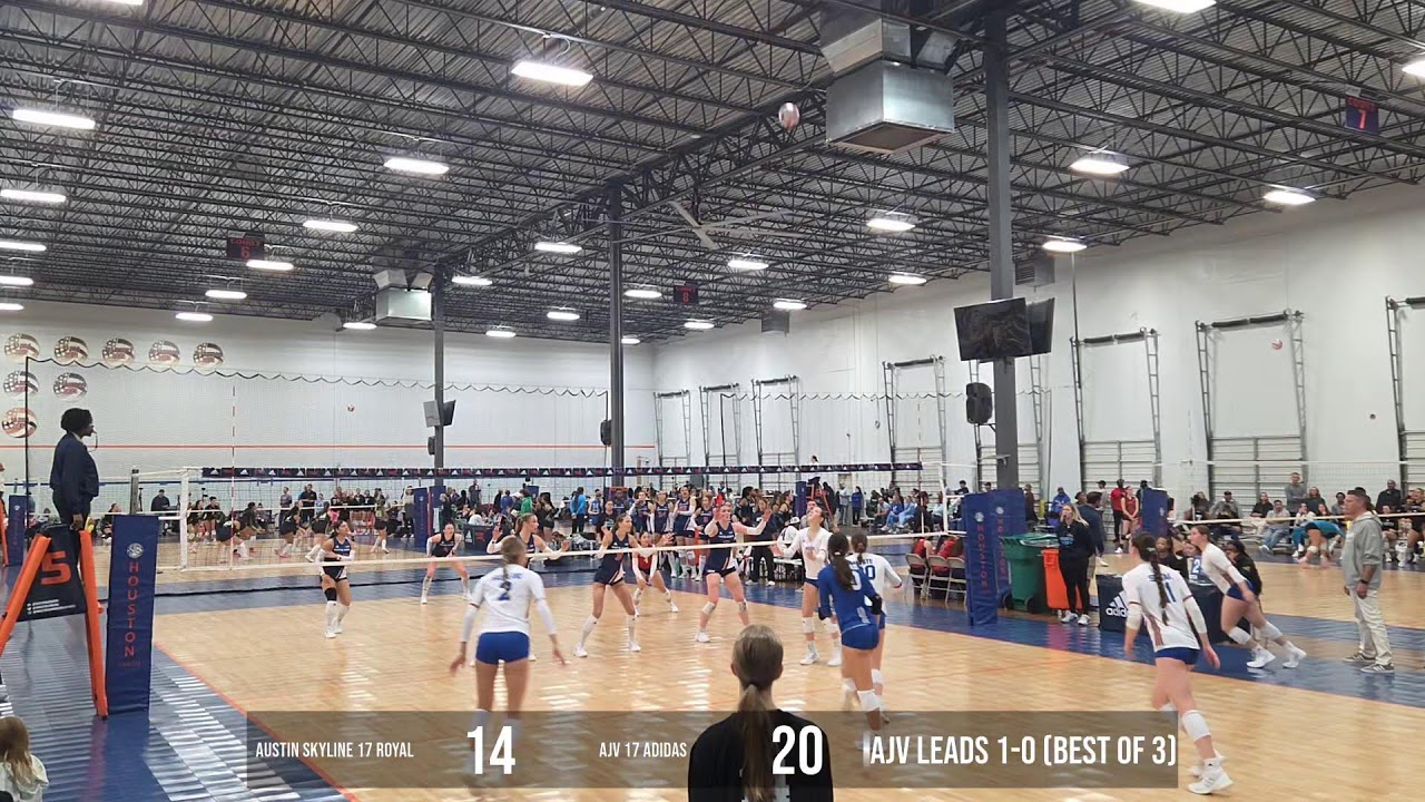 Austin Skyline 17 Royal vs AJV 17 Adidas