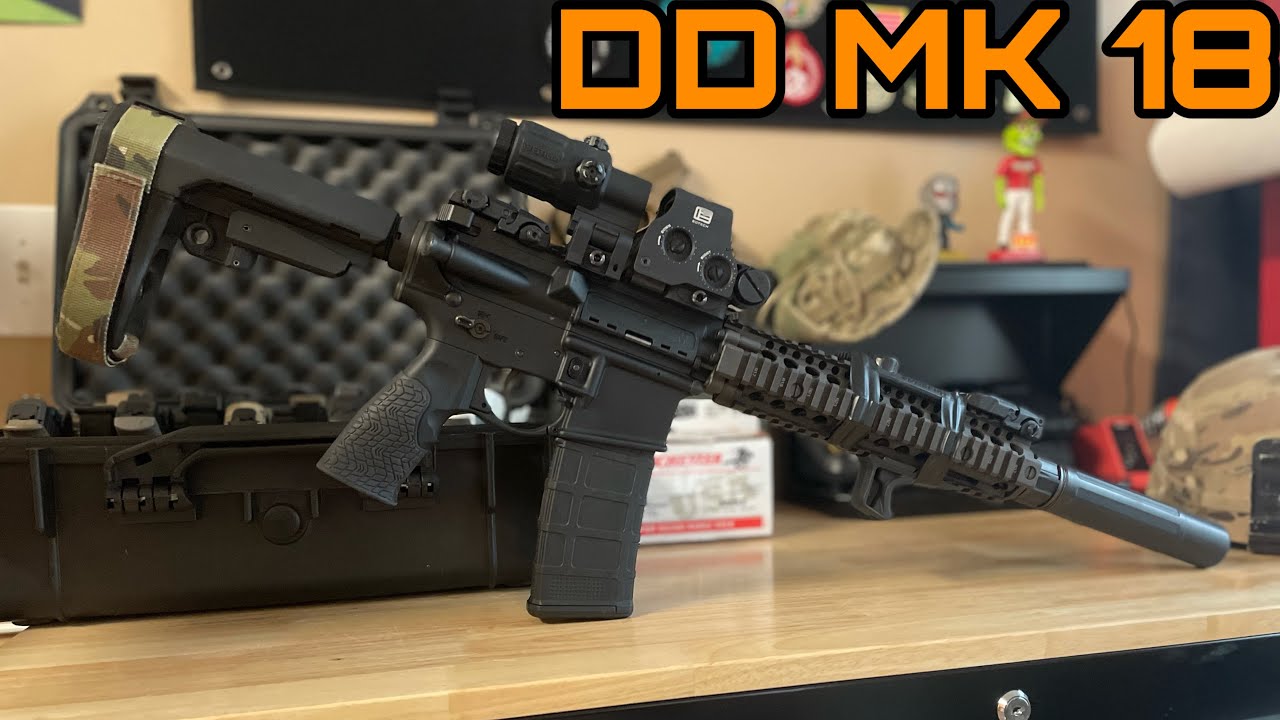 [MK 18 Daniel Defense] Pistol Setup. Dead Air Sandman S.