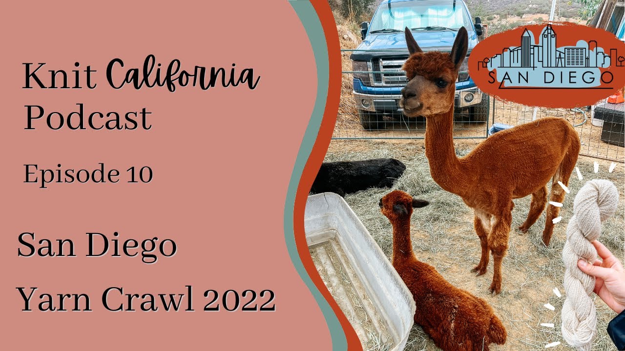 San Diego Yarn Crawl 2022 Vlog Knit California Podcast Episode 10
