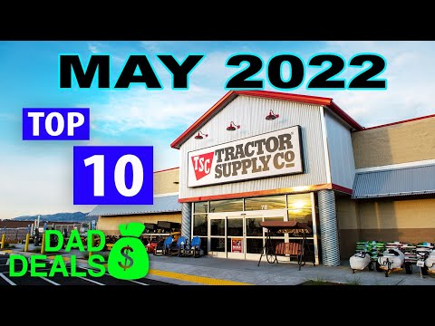 Top 10 Things You SHOULD Be Buying at Tractor Supply in May 2022